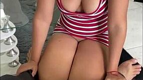 Latina employee gets doggystyle fucked by old boss