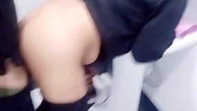 horny filipina fucks at petron station and swallows cum