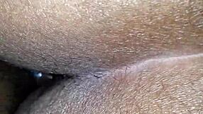 Ebony Amateur Rides Cock For Intense Creampie Finish!