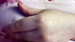 A nice butt amateur with big boobs and long nails gets fucked