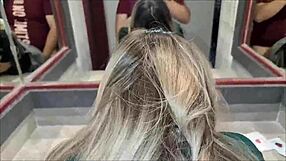 Omule, am prins crush-ul școlăresc adult frecându-se în baie, am futut-o tare cu profu'!