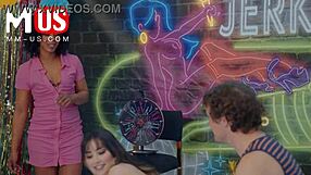 Aria Lee And Robby Echo Share Intense Passion In Jerkaoke Ep2