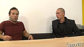 Beautiful Stud Receives Intense Blowjob From Cute Guy