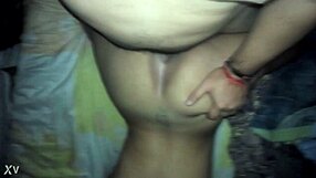 latina cousin bent over for intense doggystyle fucking