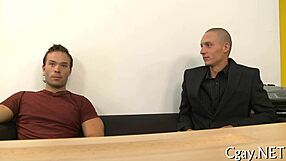 Beautiful Stud Receives Intense Blowjob From Cute Guy