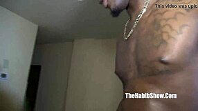 Cock hungry queen Blu boy gets obsessed by a big black man