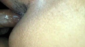 Ebony Amateur Rides Cock For Intense Creampie Finish!