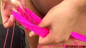 Kim's bubble butt bounces in doggystyle as her naughty pussy gets filled with monster cock