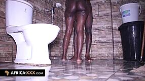 Ebony Threesome Blowjob Doggystyle Fingering Africa