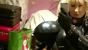 Mov 0379: An Action Scene With Rubber And Real Doll