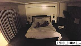 Sexy Jezebelle Bond Hangs Out In Her Hotel Room