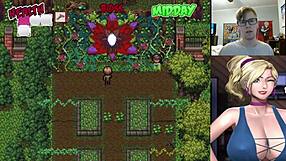 Professor Cherry seduces zombies with her body