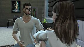 เฮ้ย อาจารย์ พร้อมดำดิ่งแล้วเหรอ? ล้อเลียนนักเรียนในเฮนไต 3D