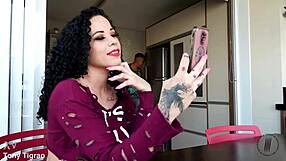 Agatha Reis Bends Over for Doggystyle Anal and Facial Cumshot