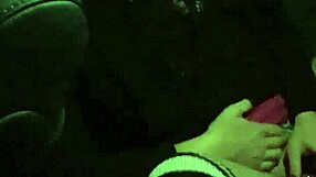 Backseat Masturbation With Toys In Public