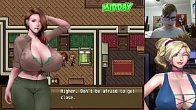 Professor Cherry seduces zombies with her body