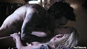 blonde petite stepsister gets banged by her stepbrother