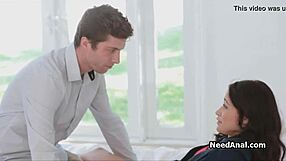 A coed in uniform craves kinky blowjob with her boyfriend, but will she go hardcore?
