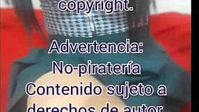 latina teen gets wild in web chat