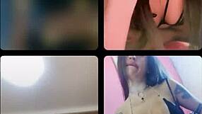 Instagram girls chat with sexy friends on webcam