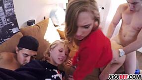 Friends celebrate Christmas with special gifts