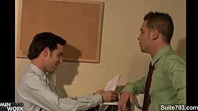 Naughty Gay Patient Gets Butt Nailed And Cummed By Doctor At Office