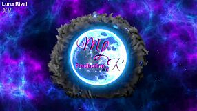 Blonde and brunette in lingerie endure hard anal fucking and pussy gaping