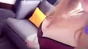 Lucy flaunts big boobs