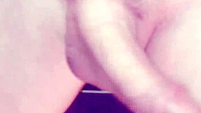 Gay man masturbates and cums in the bathroom with spanking