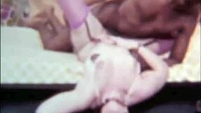 Vintage Interracial Scene In London