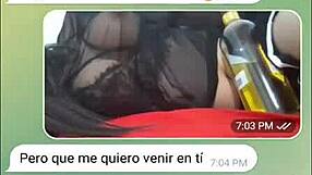 latina teen gets wild in web chat