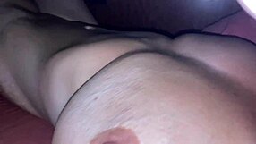 wake up to a bj and titty fuck. milf hunter lands a big load between her tits.