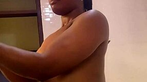 Neighbor Watches Naked Woman Finger Herself While Cooking Dinner