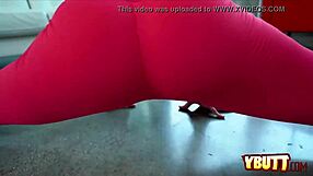 Brunette babe rides long cock with big ass