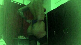 blonde cam girl strips in black stockings at home