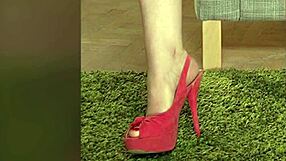 Wow! High Heels Fetish in Action!