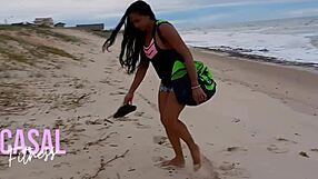 I Couldn't Hold Back and Gave It to Him Deliciously on the Beach