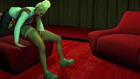 Blonde Psychologist Britt's Throat Destroyed in Rough Deepthroat Animation!