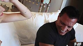 Step mom licking and fucking in group