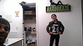 Hot party at Hardbrazil with Bluezao, Luana Reis, Ma Santos, Oficial Binho, Ted, and Rob Carvalho.