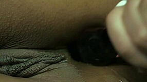 Kira noir performs a close-up solo session