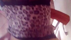 Wife cleans in panties then gets fucked hard!