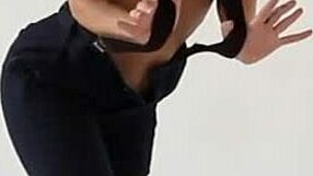 A hidden camera captures behind-the-scenes studio moments