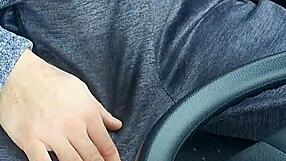 Petite schoolgirl 18+ lured into public sex with a massive cock