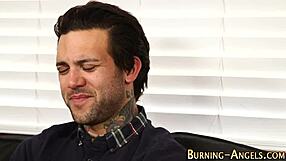 tattooed emo babe gets hardcore fucked