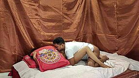 Two best friends serve each other in this non-professional sex video
