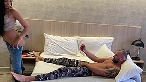 Milf jasmine jae bangs three studs deep in a hotel room