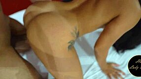 Hot Latina Bent Over for Doggystyle Cumshot!