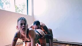 Intense Emotions Build As Hot Couple Shares Big Cock Oral