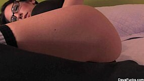 Watch Dava Foxx Tease Her Big Tits and Pussy!